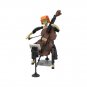 BuildMoc Female Cellist Model 196 Pieces for Decoration
