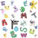 BuildMoc 26 Letters of the English Alphabet Model Building Toys Sets & Packs