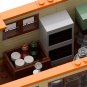 BuildMoc Mobile Lab / RV Model with Details 692 Pieces from Crime TV Series