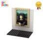 BuildMoc 3D Mini Masterpiece The Mona Lisa Picture Frame