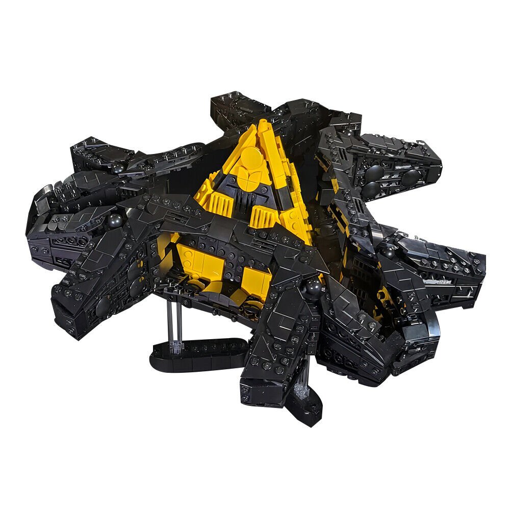 BuildMoc Ha'tak Spaceship Model 2126 Pieces from Sci-fi Adventure TV Series