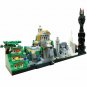 BuildMoc THE L0RD 0F THE R|NGS Skyline Architecture Model 730 Pieces