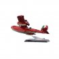 The Red Seaplane Model from Anime Movies about Pilot Turns Pig 572 Pieces