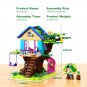 BuildMoc Modular Forest Cabin Model with Exquisite Interior Details 532 Pieces