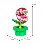 BuildMoc Fictional Plant Horror Flower Model from Video Game 354 Pieces
