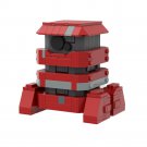 BuildMoc B2EMO / Bee-Two Red Robot Model with Black Sensor 349 Pieces from Movie BuildMoc B2EMO / Bee-Two Red Robot Model with Black Sensor 349 Pieces from Movie