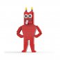 BuildMoc Kindergarten Red Monster Model 134 Pieces from Indie Horror Game