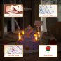 Birthday Cake with Rose Flowers Gift Card Model Building Bricks Toys Blocks Set