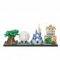BuildMoc Iconic Theme Park Lite Version with Tree of Life and Cinderella Castle