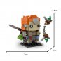 Female Hunter ALOY Model from Role-Playing Game 246 Pieces Building Kit