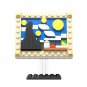 BuildMoc Picture Frame The Starry Nights for Decoration and Collection