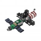 BuildMoc 1:110 Salyut 7 DOS-6 Space Station with Kosmos 1686 601 Pieces