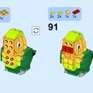 BuildMoc Rotatable Lovebirds Model 278 Pieces Building Kit