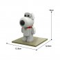 BuildMoc Brian Cute Dog Model 296 Pieces