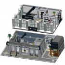 Bank and Coffee Shop Model Modern Architecture 3967 Pieces for Adults Bank and Coffee Shop Model Modern Architecture 3967 Pieces for Adults