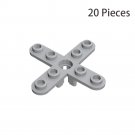 20x Light Gray Part 2479 Rotor Building Pieces Bulk Lot 100% Compatible