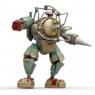 BuildMoc Mister B. Robot Model with Armored Wetsuit 546 Pieces from Shooter Game