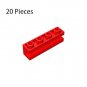Part 2653 Sliding Piece 1x4 Building Pieces Bulk Lot 100% Compatible 20 PCS Red