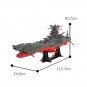 BuildMoc Space Battleship Model with Display Stand 5325 Pieces