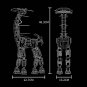 BuildMoc T_a-ll-n-e-c-k Model 1029 Pieces from Game Building Toy