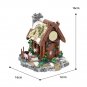 BuildMoc Viking Farm Hut Model 766 Pieces