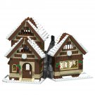 Winter House Winter Village North Pole House Model 664 Pieces for Christmas Gift
