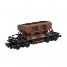 BuildMoc Gravel Side Dumper Wagon Freight Wagon Model 310 Pieces