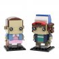 BuildMoc Dustin & Eleven Brickh-eadz Model 214 Pieces for Kids