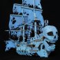 The Pirates Boat Model Made of Bones and Rotting Wood 2415 Pieces Building Kit