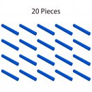 Part 2730 Technic Brick 1x10 ∅4.9/Technic Brick 1x10 [9 Holes] 20 PCS Blue