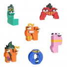 BuildMoc 6-in-1 Letter Combination Model 697 Pieces from Animated Video