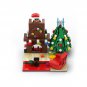 BuildMoc Fireplace Scenes with Christmas Tree Gift for Kids Adult 359 Pieces