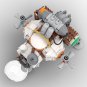 BuildMoc 0uter Wilds Hearthian Ship Model with Stand and Cockpit 778 Pieces