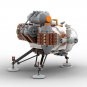 BuildMoc 0uter Wilds Hearthian Ship Model with Stand and Cockpit 778 Pieces
