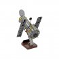 BuildMoc Space Telescope Model with Base 1130 Pieces for Research Astronomy
