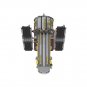 BuildMoc Space Telescope Model with Base 1130 Pieces for Research Astronomy