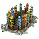 BuildMoc Q-u-i-d-it-c-h- P-i-tc-h- Model 1542 Pieces Building Kit from Movie