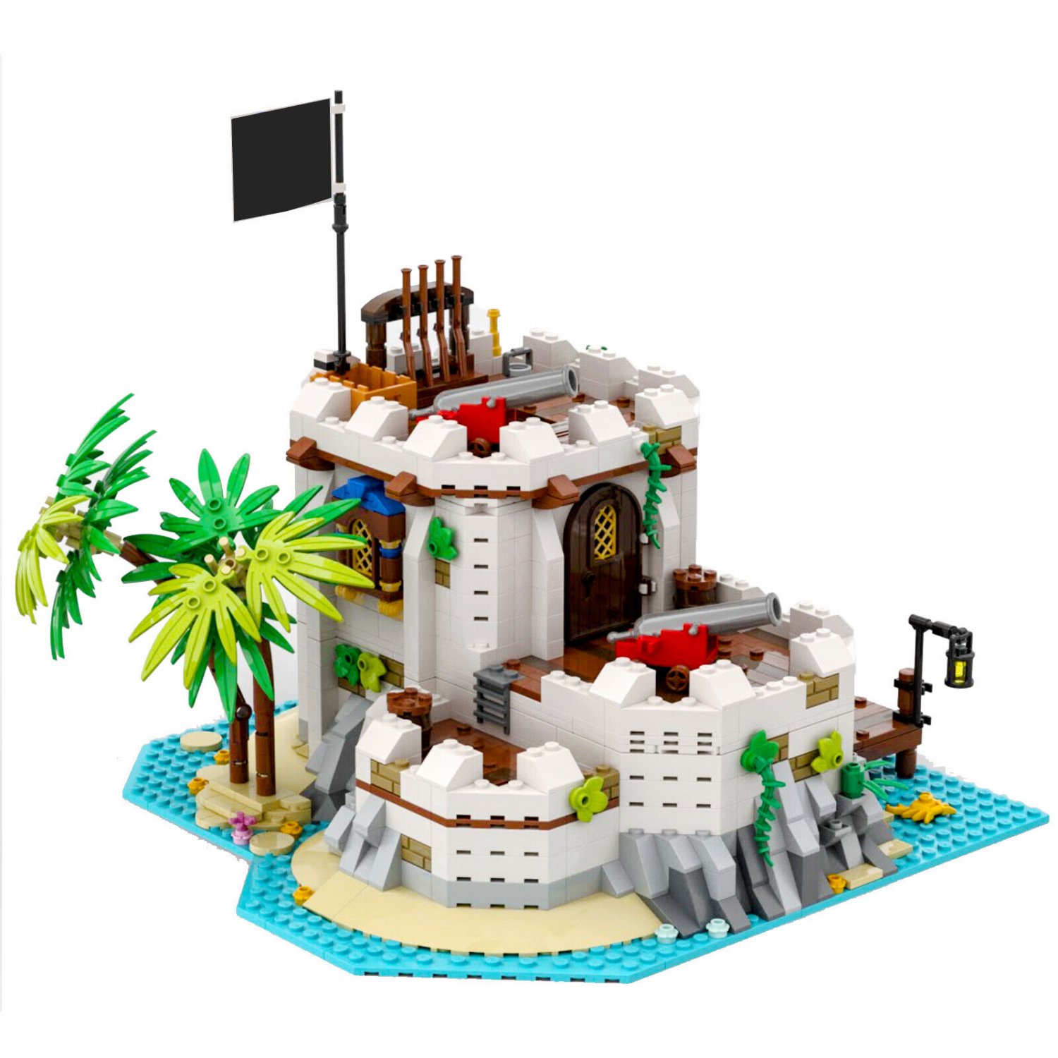 Imperial Fortified Outpost avec Interior & 2 Cannons pour les 14 ans et Imperial Fortified Outpost avec Interior & 2 Cannons pour les 14 ans et