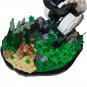 BuildMoc Watcher with Landscape Stand Model 839 Pieces from Video Game