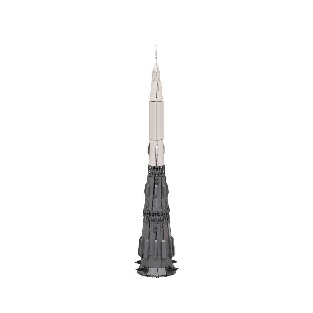 BuildMoc Super Heavy Launch Vehicle/ Rocket Model 2693 Pieces Building Toys