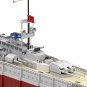 BuildMoc The Gneisenau Battleship 1:200 Scale Model 4694 Pieces