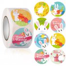 Easter's Day gift decoration greeting labels stickers seals 1.5" 500pcs/roll #DF069