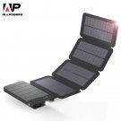 ALLPOWERS 10000mAh Solar Power Bank Waterproof Solar Charger External Battery Backup Pack