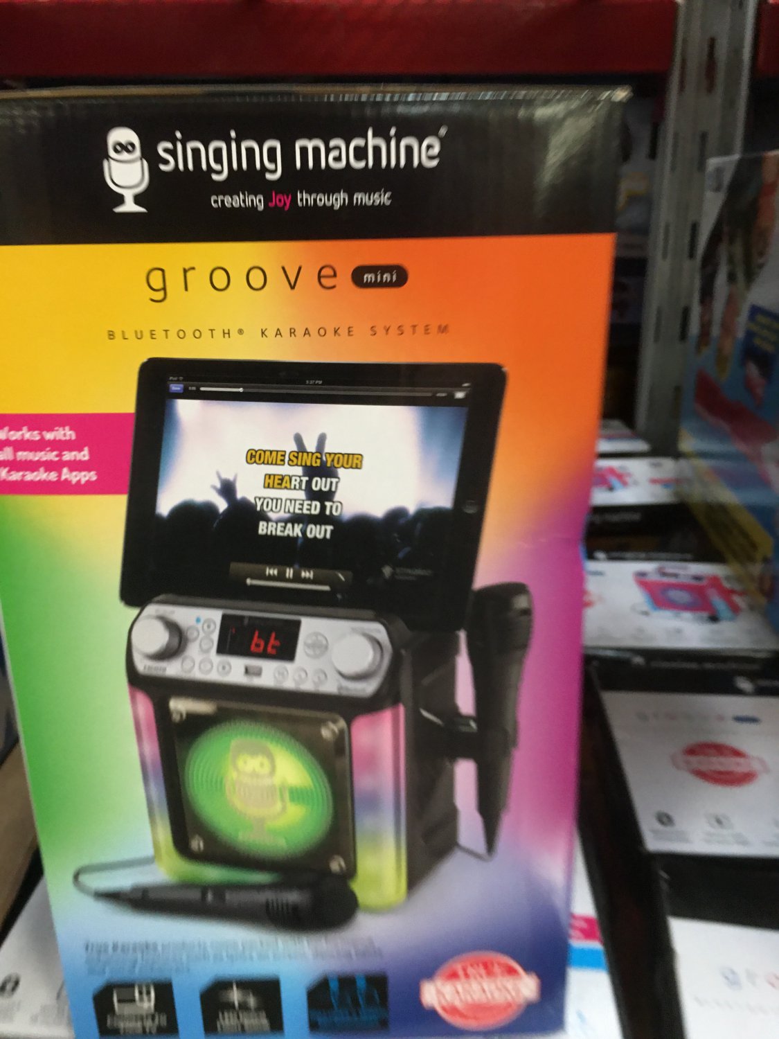 Groove Mini Karaoke Machine