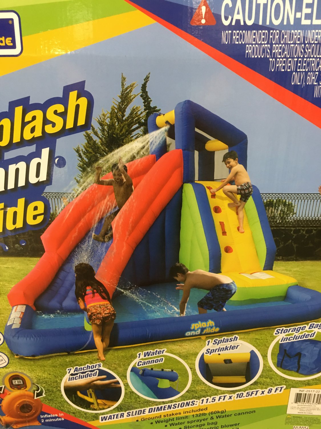 Waterslide Splash and Slide