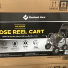 Hose Reel Cart with Steel Basket