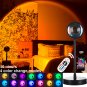 16 Colors Sunset Lamp Led Projector