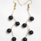 Stylish Casual Wear Black Bead earrings dangler for girls/women