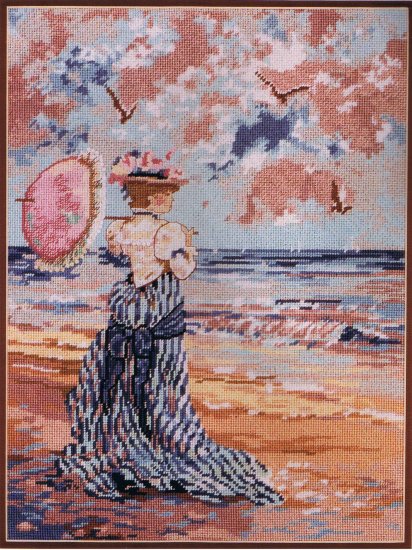 Victorian Seashore Tapestry/Needlepoint Kit