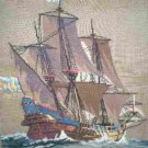 Paragon Preworked Ship Sailing Away Needlepoint Canvas